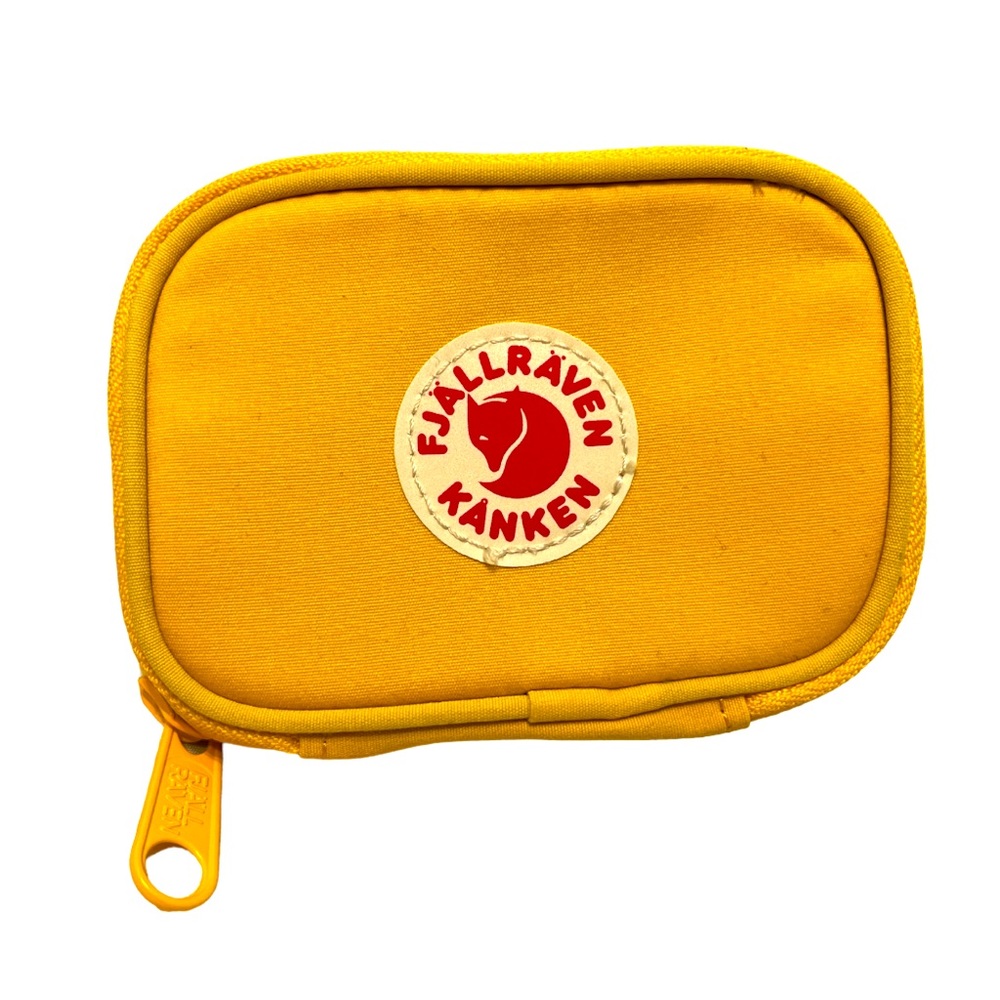 Fjallraven Kanken Card Wallet Warm Yellow Unisex
